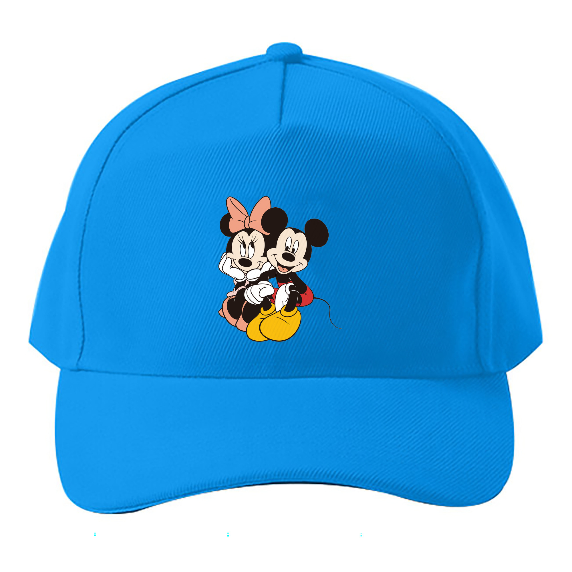 （画像用） ミッキーマウス Mickey Mouse ベースボールキャップ 綿100％ 男女兼用 帽子 スポーツ